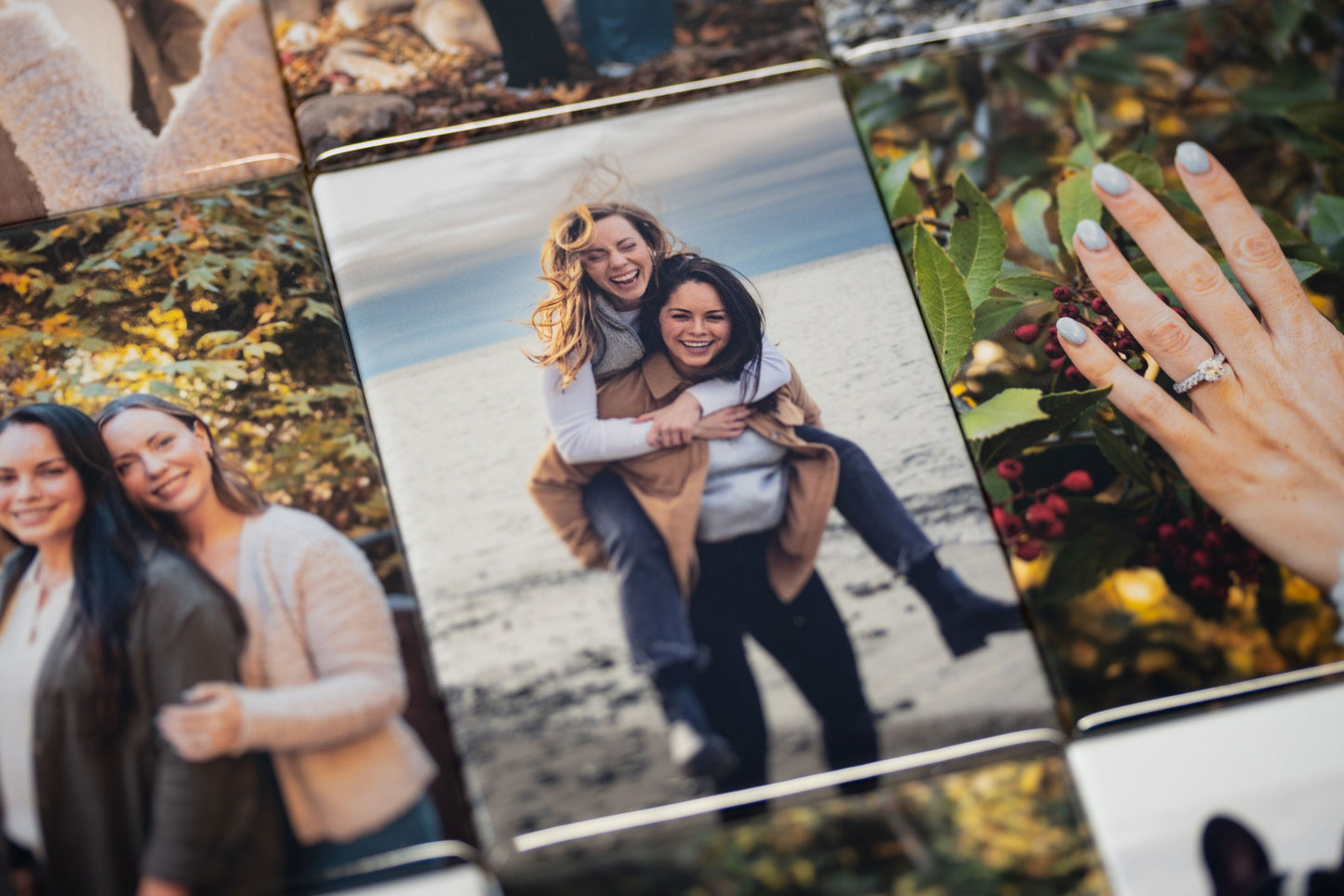 6 Custom Photo Magnets