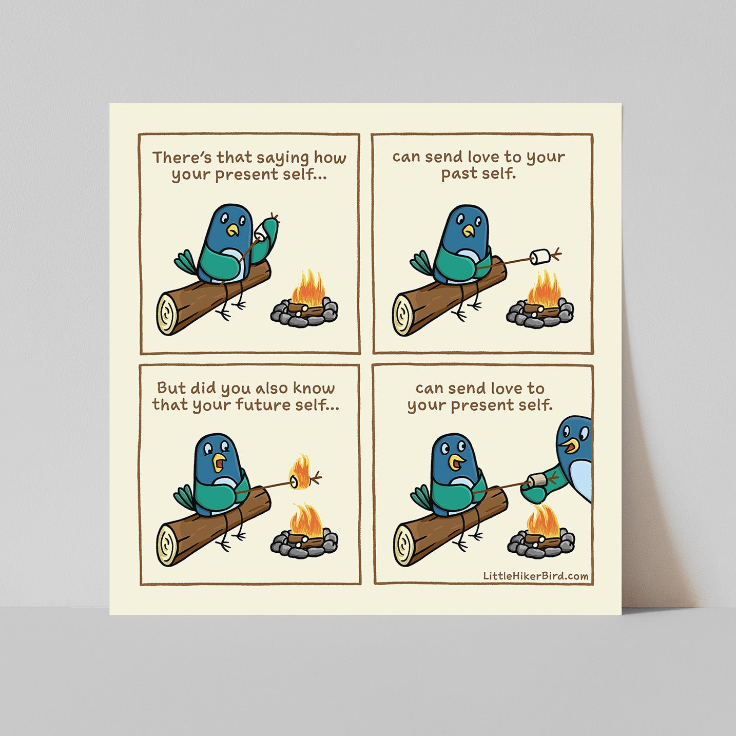 Present Self Comic Print