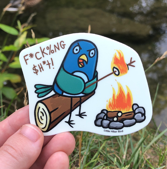 Marshmallow Comic Sticker