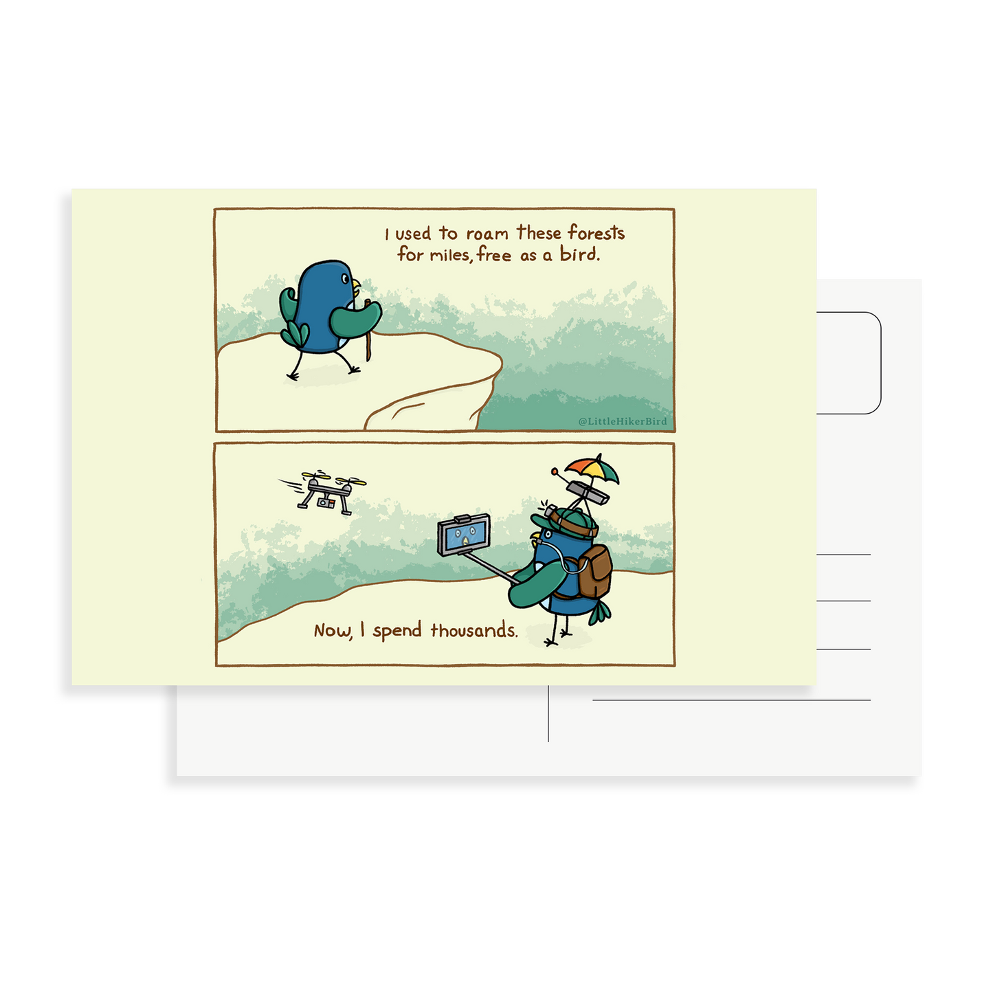 Spend Thousands Postcard