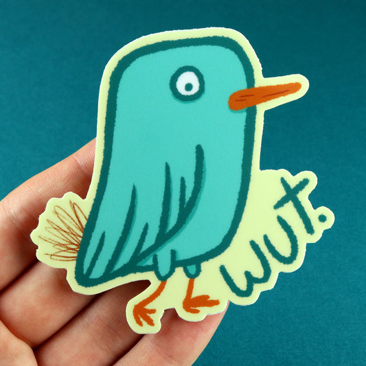 Wut. Bird Sticker