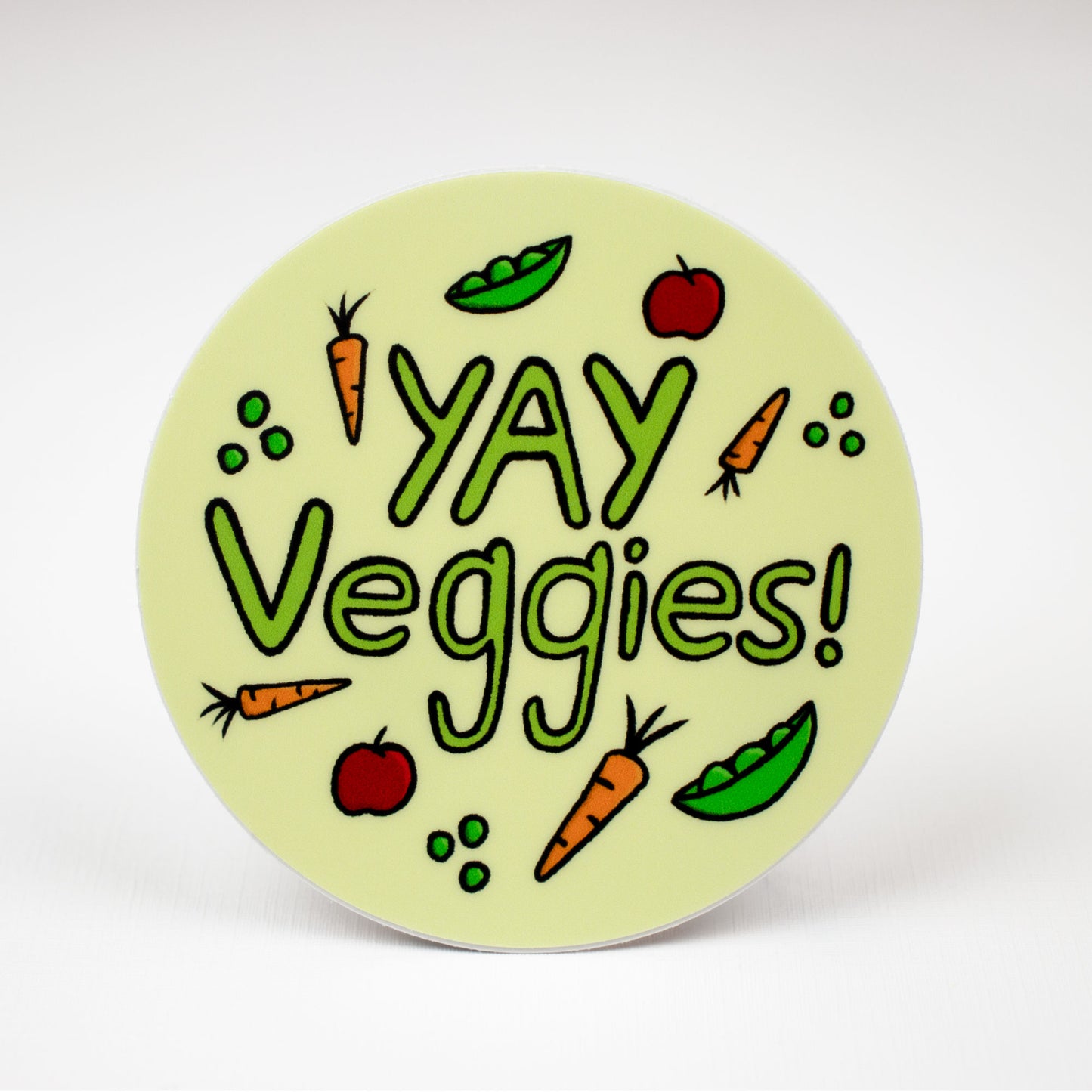 Yay Veggies Sticker