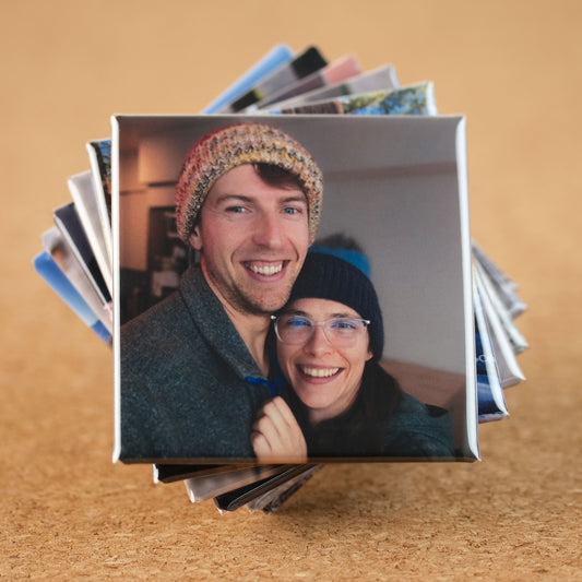 6 Photo Magnets SQUARE