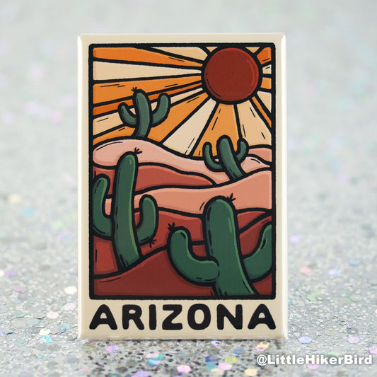 Arizona Fridge Magnet - Saguaro Cactus