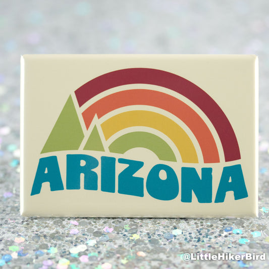 Arizona Fridge Magnet - Vintage Sunset