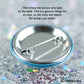 Wut Bird Pin Back Button Pin
