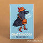 FRIDGE MAGNET - Chattanooga, Tennessee - YeeCaw Bird