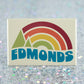 Edmonds Fridge Magnet - Vintage Sunset