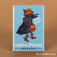 FRIDGE MAGNET - Eureka Springs, Arkansas - YeeCaw Bird