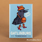 FRIDGE MAGNET - Gatlinburg, Tennessee - YeeCaw Bird