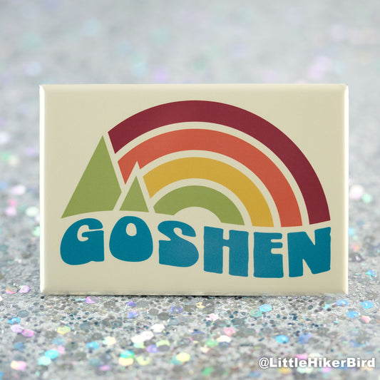 Goshen Fridge Magnet - Vintage Sunset