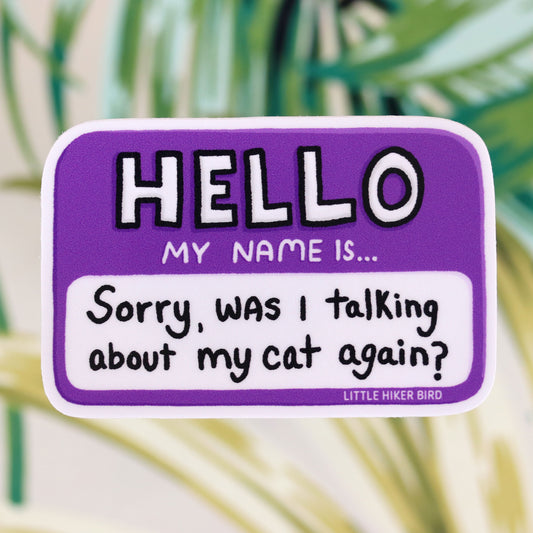 VINYL STICKER - Hello Cats