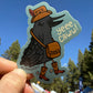 VINYL STICKER - YeeCaw! Cowboy Bird