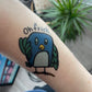 Oh frick Bird Temporary Tattoo!