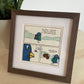 That's Enough Nature - Framed Comic Print