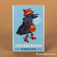 FRIDGE MAGNET - Jonesborough, Tennessee - YeeCaw Bird