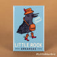 FRIDGE MAGNET - Little Rock, Arkansas - YeeCaw Bird