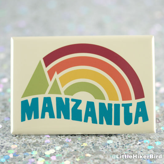 Manzanita Fridge Magnet - Vintage Sunset