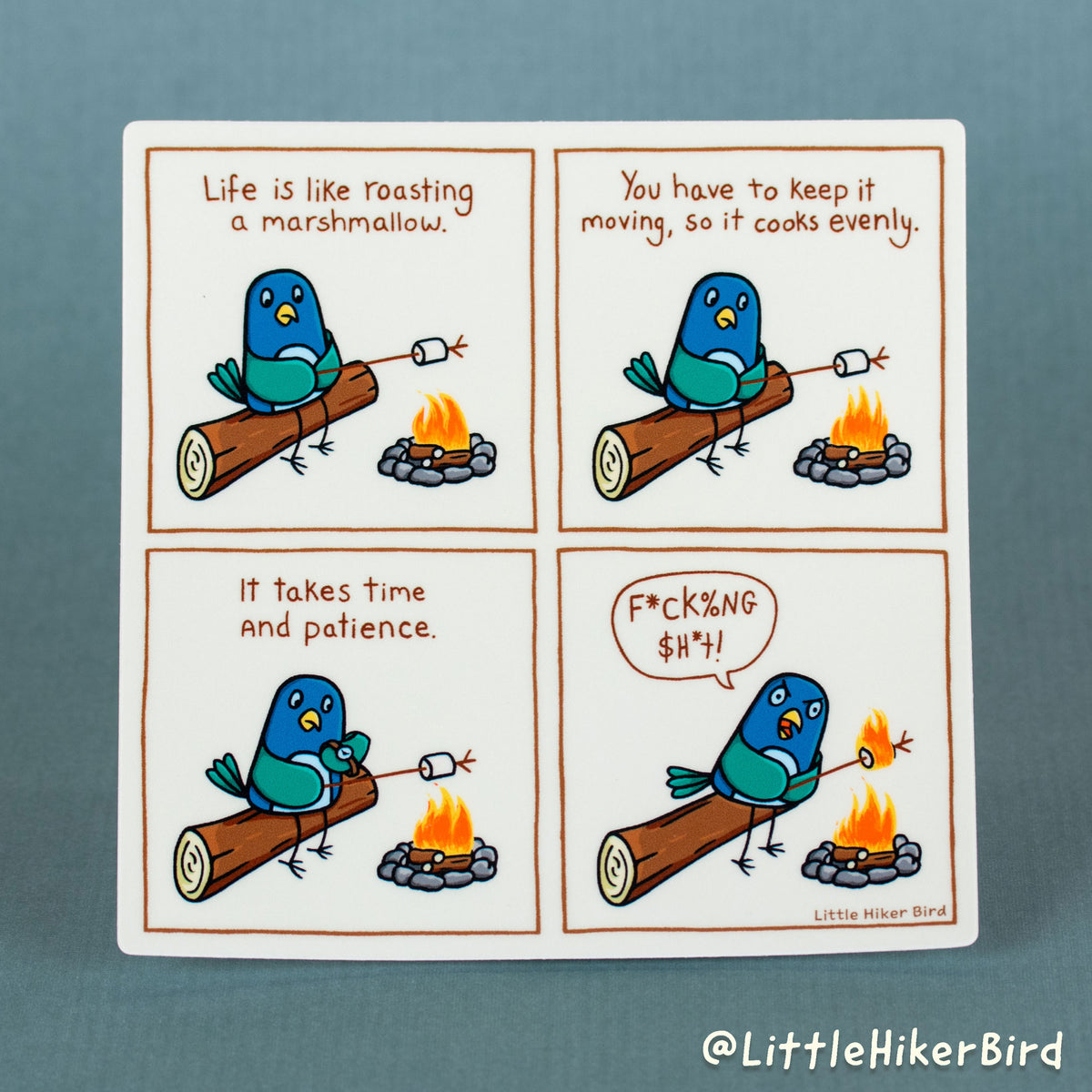 5" Sticker - Marshmallow Comic