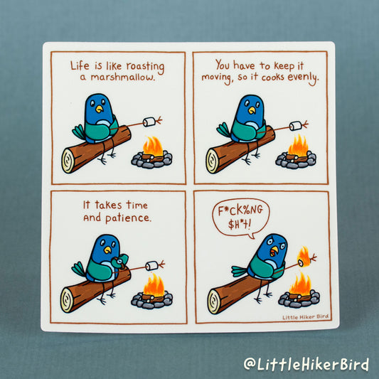 5" Sticker - Marshmallow Comic