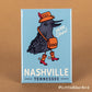 FRIDGE MAGNET - Nashville, Tennessee - YeeCaw Bird