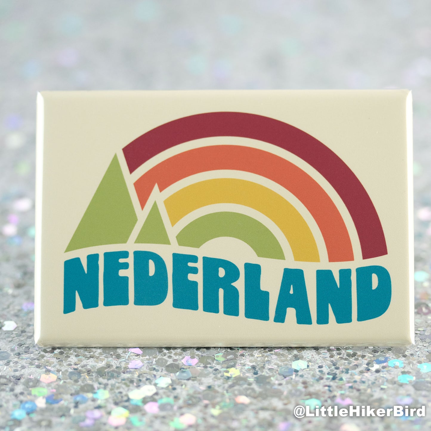 Nederland Fridge Magnet - Vintage Sunset