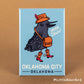FRIDGE MAGNET - Oklahoma City, Oklahoma - YeeCaw Bird