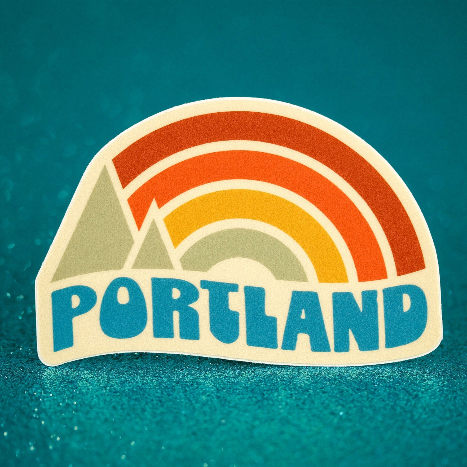 Portland Infinity Sticker Portland Vinyl Sticker – Little Hiker Bird