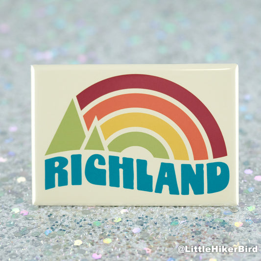 Richland Fridge Magnet - Vintage Sunset