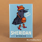 FRIDGE MAGNET - Sheridan, Wyoming - YeeCaw Bird
