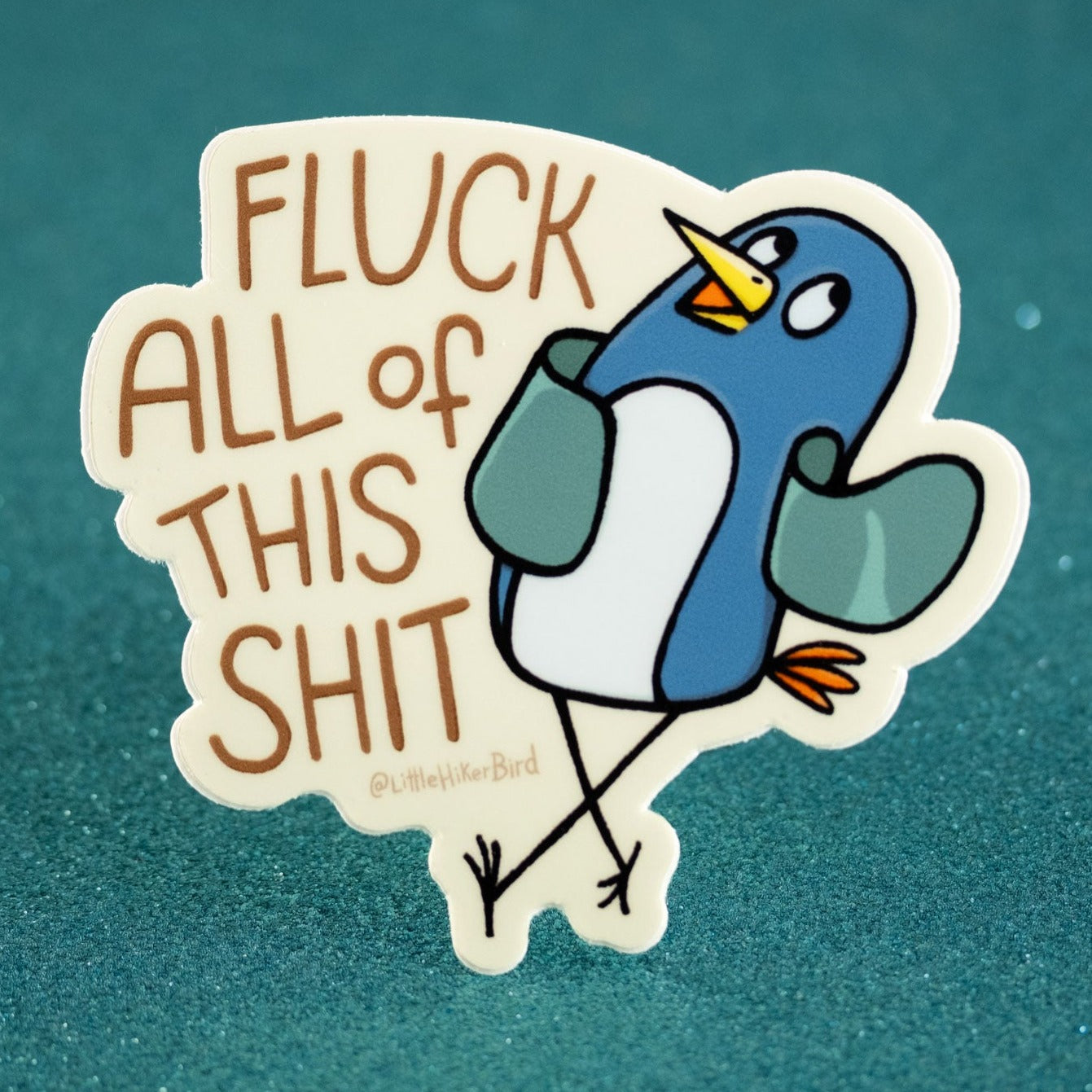 Fluck Vinyl Sticker