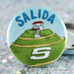 Salida, Colorado - Button Pin - S Tenderfoot Mountain