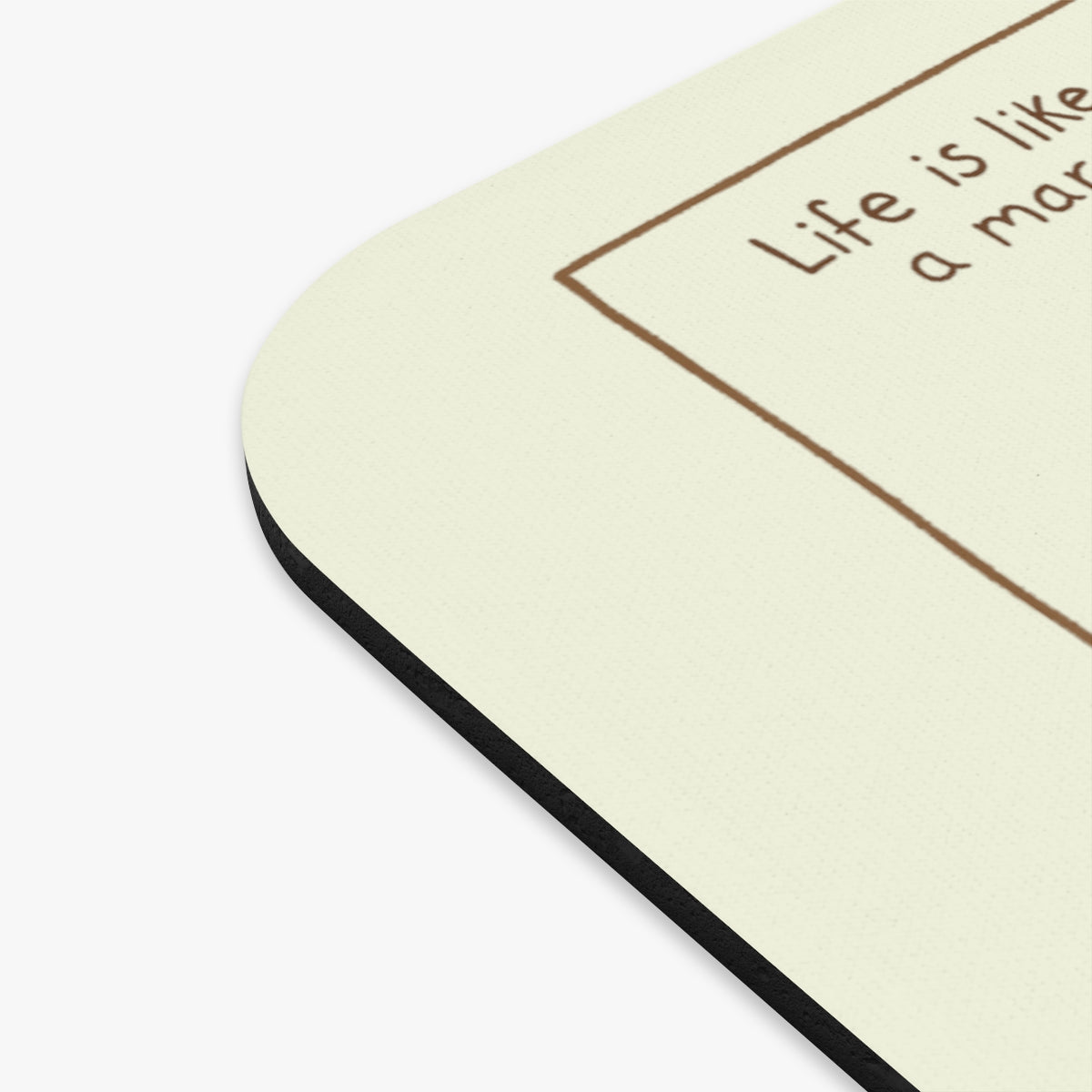 Marshmallow Comic Mouse Pad