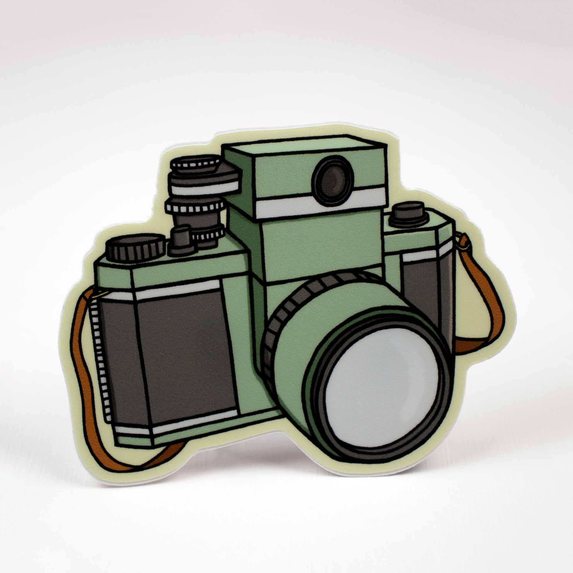 Camera Sticker – Little Hiker Bird