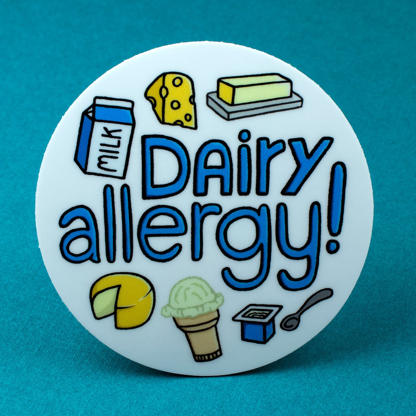 Dairy Allergy Sticker
