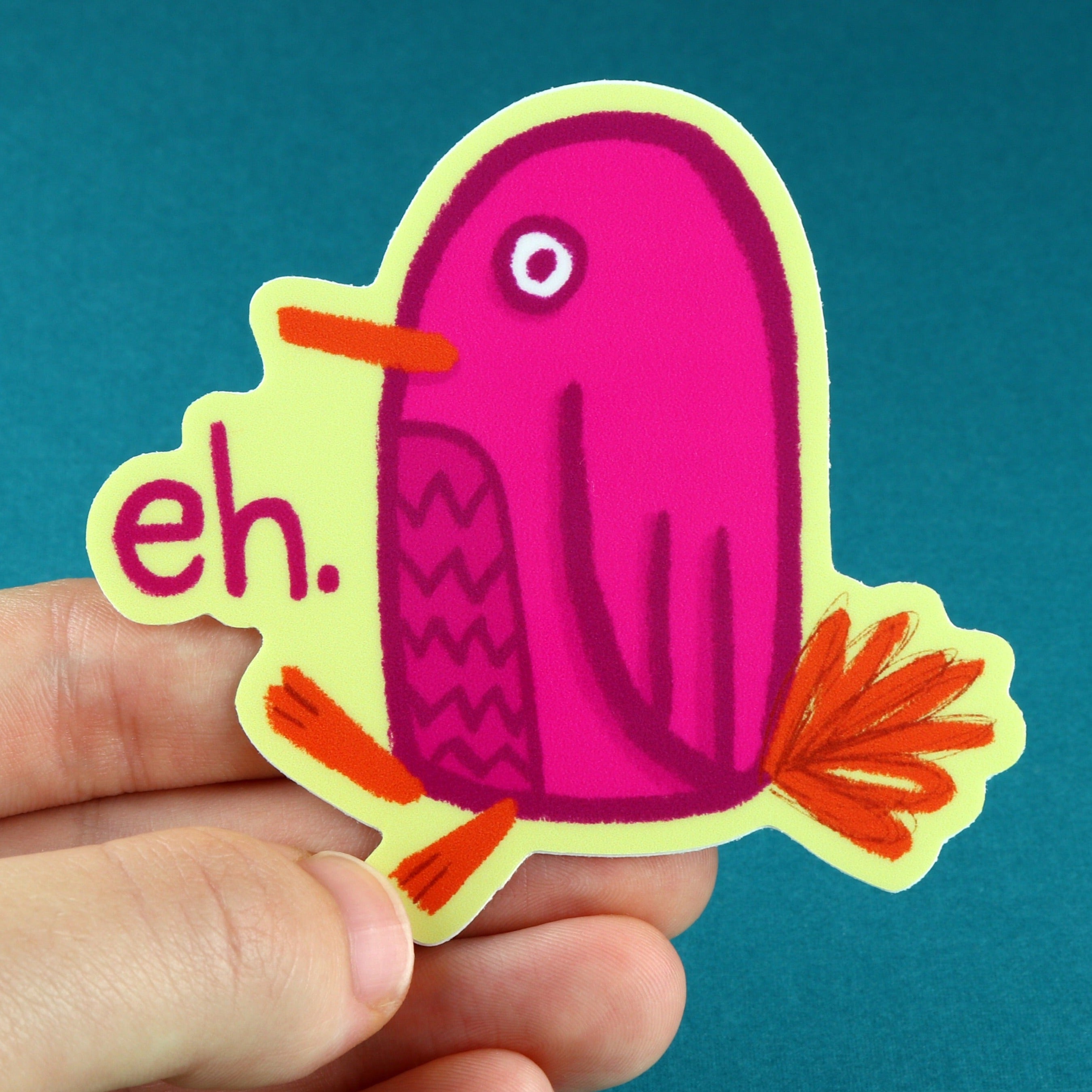 Eh Sticker Eh. Sticker – Little Hiker Bird