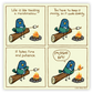 Marshmallow Roasting Comic - 5" Magnet